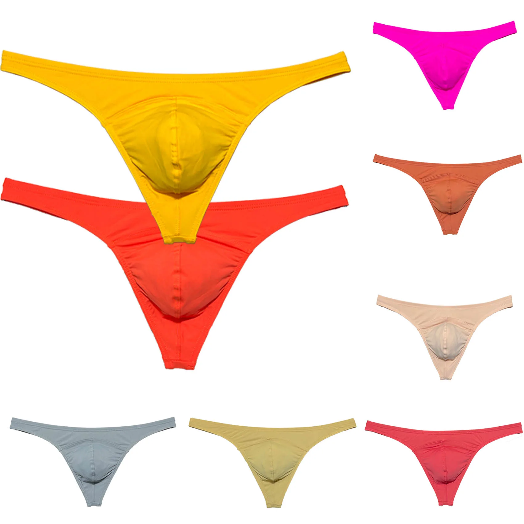 2Pack Men's Bikini Briefs Thong Sexy High Cut String Underwear Contour Pouch Tangas Low-rise Panties Soft Breathable Jockstrap D
2Pack Men's Bikini Briefs Thong Sexy High Cut String Underwear Contour Pouch Tangas Low-rise Panties Soft Breathable Jockstrap D