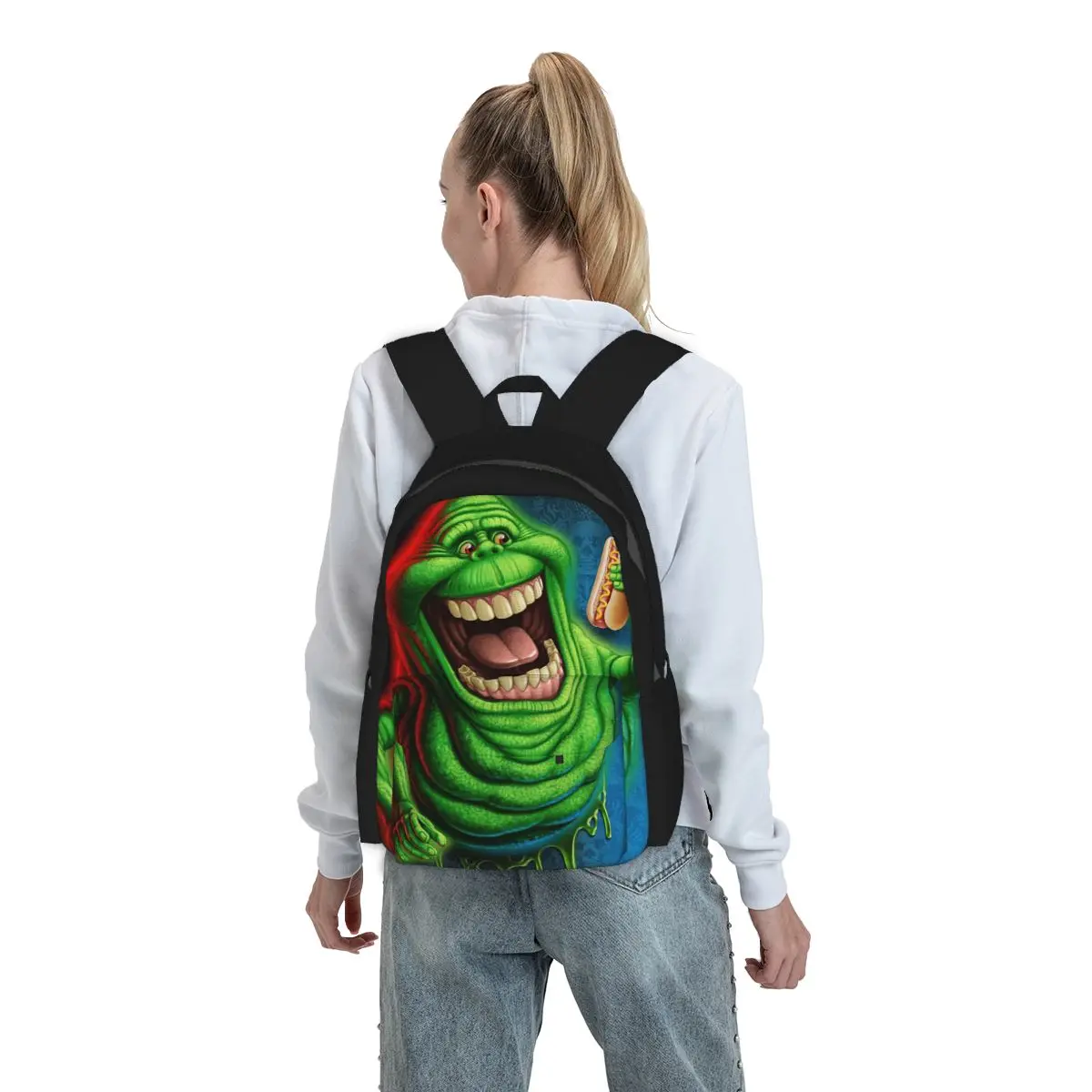 Ghostbusters Slimer Backpack Boys Girls BookBag Kids School Bag Laptop Shoulder Bags for Men Women
Ghostbusters Slimer Backpack Boys Girls BookBag Kids School Bag Laptop Shoulder Bags for Men Women