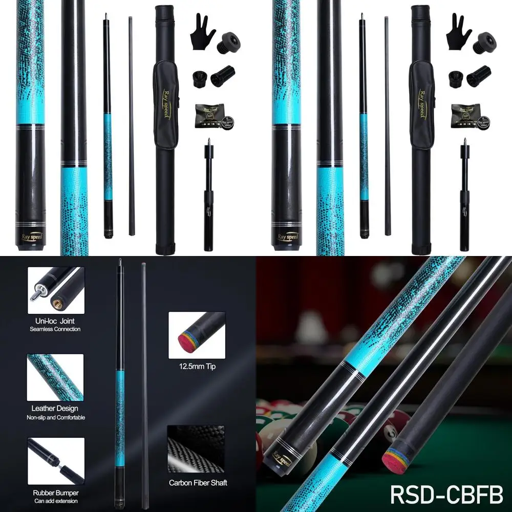 Бильярдный кий из углеродного волокна с радужным наконечником, 12,5 мм, с Uni-Loc шарниром и удлинителем — 20 унций
Бильярдный кий из углеродного волокна с радужным наконечником, 12,5 мм, с Uni-Loc шарниром и удлинителем — 20 унций