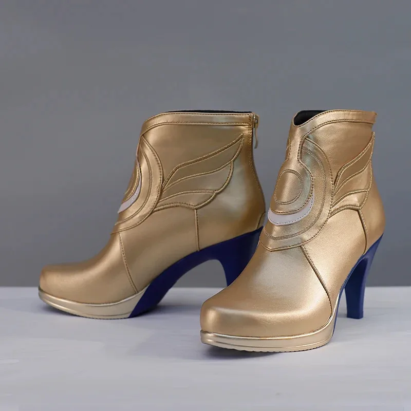 2025 22 Cipher Cosplay Shoes Game Honkai: Star Rail Universal Fashion High Heels Women Activity Party Role Play Accessories
2025 22 Cipher Cosplay Shoes Game Honkai: Star Rail Universal Fashion High Heels Women Activity Party Role Play Accessories