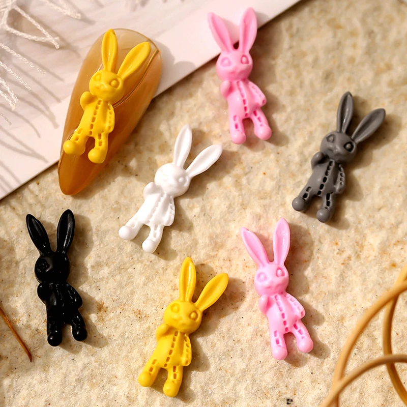 20PCS/Lot Kawaii Skull Rabbit Nail Art Decorations 3D Cartoon Rabbit Nail Jewelry Piercing DIY Nail Art Charms Manicure Access
20PCS/Lot Kawaii Skull Rabbit Nail Art Decorations 3D Cartoon Rabbit Nail Jewelry Piercing DIY Nail Art Charms Manicure Access