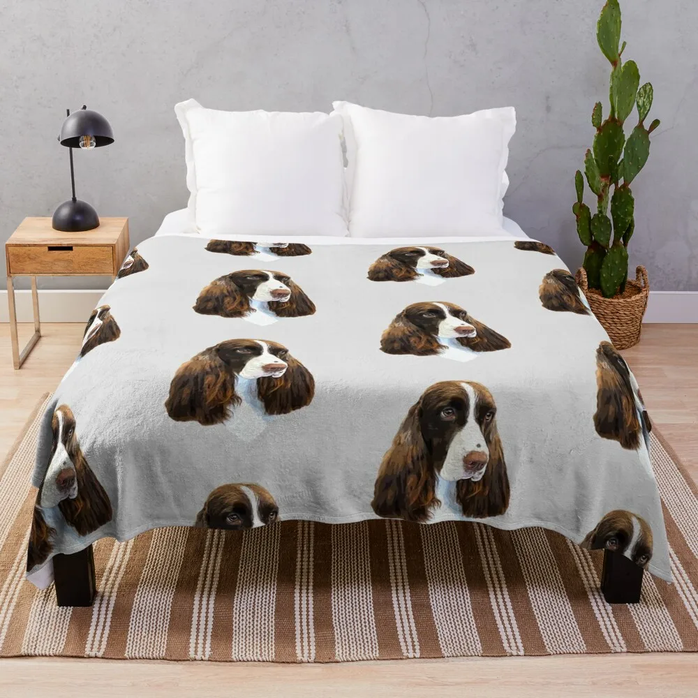Springer Spaniel Liver and White Throw Blanket warm winter Fashion Sofas Quilt Blankets
Springer Spaniel Liver and White Throw Blanket warm winter Fashion Sofas Quilt Blankets