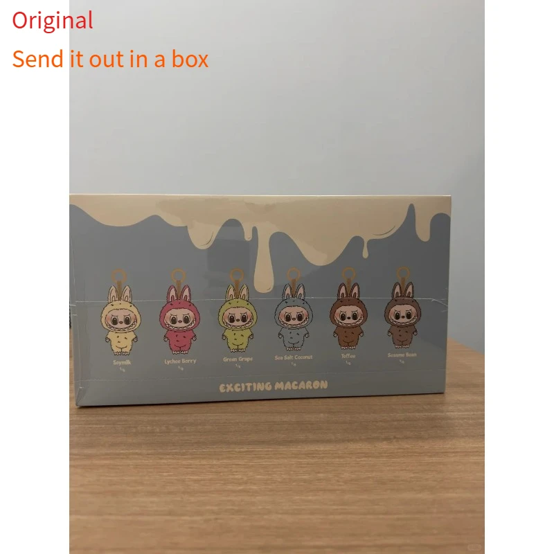 Оригинальные POPMART The Monsters Exciting Macarons V1, виниловые куклы, подвески, слепая коробка, Коллекционная кавайная игрушка, фигурки Ction, подарок 
Оригинальные POPMART The Monsters Exciting Macarons V1, виниловые куклы, подвески, слепая коробка, Коллекционная кавайная игрушка, фигурки Ction, подарок
