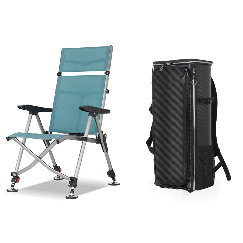 High Quality Multifunctional Aluminum Lightweight Camping Hiking Fishing Beach Folding Chair for Fishing
High Quality Multifunctional Aluminum Lightweight Camping Hiking Fishing Beach Folding Chair for Fishing
