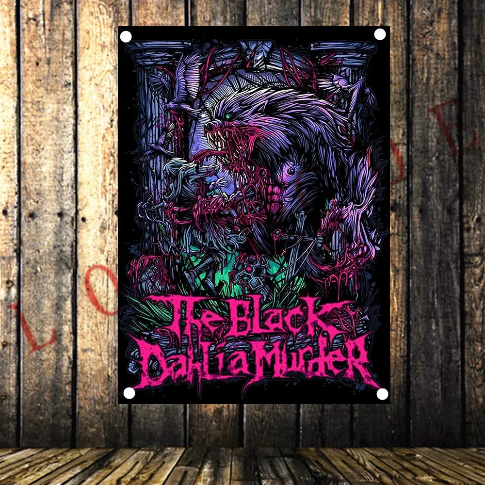 Retro tattoo banner Heavy metal rock music Poster Halloween Flag Wall Hanging Tapestry Stickers Canvas painting HD Print Art
Retro tattoo banner Heavy metal rock music Poster Halloween Flag Wall Hanging Tapestry Stickers Canvas painting HD Print Art