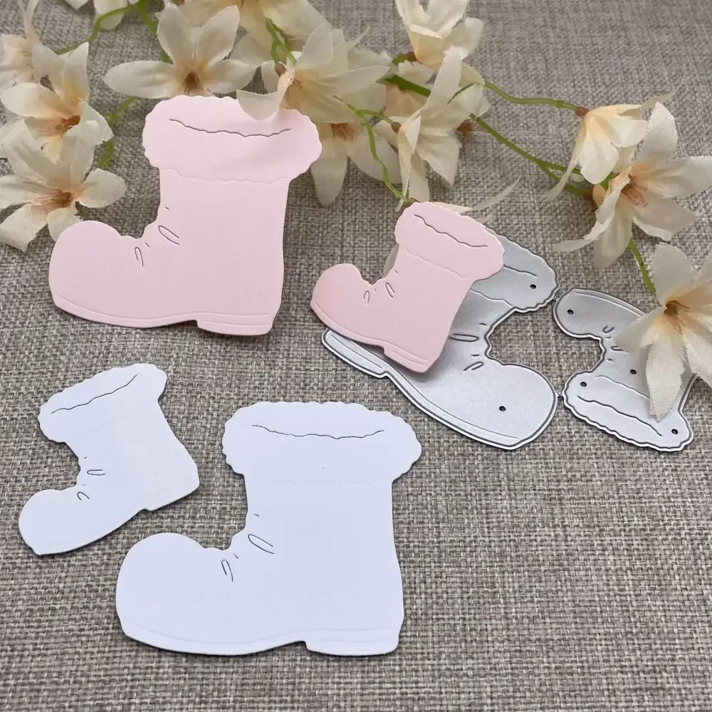 Christmas shoe Metal Cutting Dies Stencils For DIY Scrapbooking Decorative Embossing Handcraft Die Cutting Template Mold
Christmas shoe Metal Cutting Dies Stencils For DIY Scrapbooking Decorative Embossing Handcraft Die Cutting Template Mold