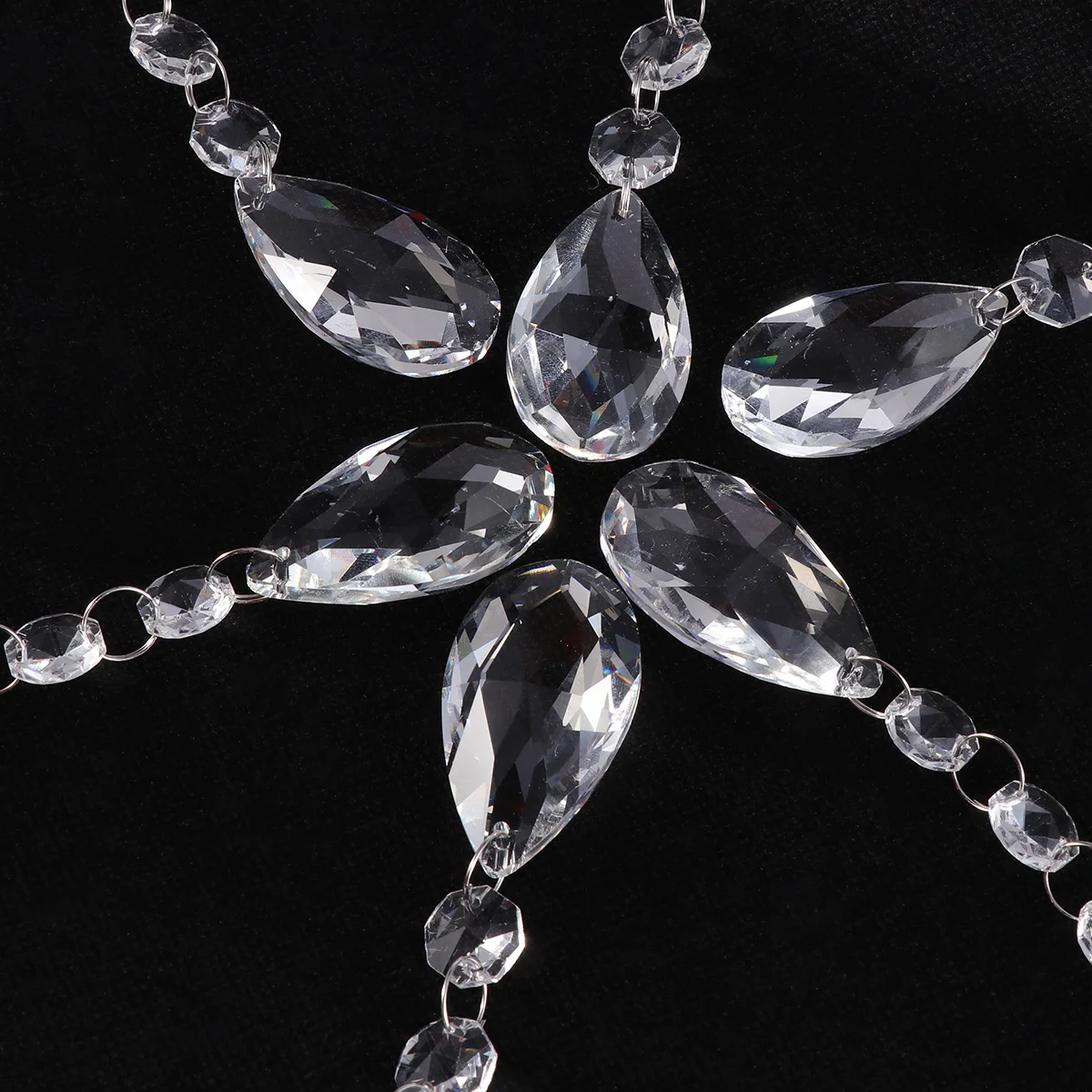 10Pcs Clear Crystal Chandelier Pendants High Grade Glass Teardrop Lamp Decoration Wedding Christmas Tree Art Jewelry Making 
10Pcs Clear Crystal Chandelier Pendants High Grade Glass Teardrop Lamp Decoration Wedding Christmas Tree Art Jewelry Making