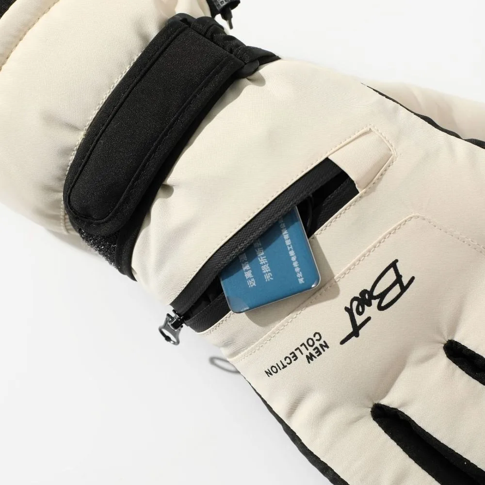 Non-slip With Zippered Pocket Ski Gloves Full Finger Thicken Winter Warm Gloves Fashion Cycling Equipment Winter Gloves Camping
Non-slip With Zippered Pocket Ski Gloves Full Finger Thicken Winter Warm Gloves Fashion Cycling Equipment Winter Gloves Camping