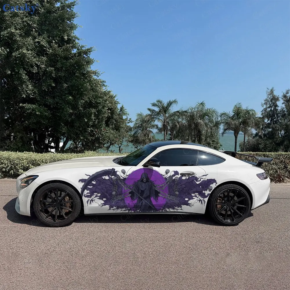 2pcs Grim Reaper Holding Scythe Car Sticker Full Body Decal Decoration Scratches Protect Car Sticker Waterproof Car Vinyl Wraps
2pcs Grim Reaper Holding Scythe Car Sticker Full Body Decal Decoration Scratches Protect Car Sticker Waterproof Car Vinyl Wraps