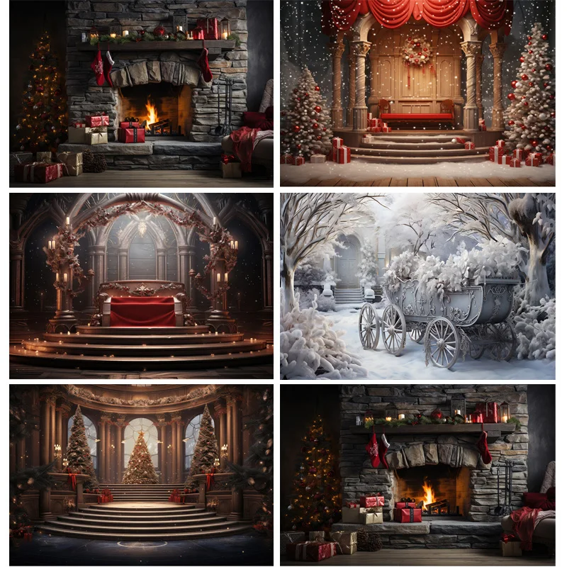 Merry Christmas Background Cosy Living Room With Xmas Tree Decoration Snow New Year Winter Holiday Photography Backdrops XM-04
Merry Christmas Background Cosy Living Room With Xmas Tree Decoration Snow New Year Winter Holiday Photography Backdrops XM-04