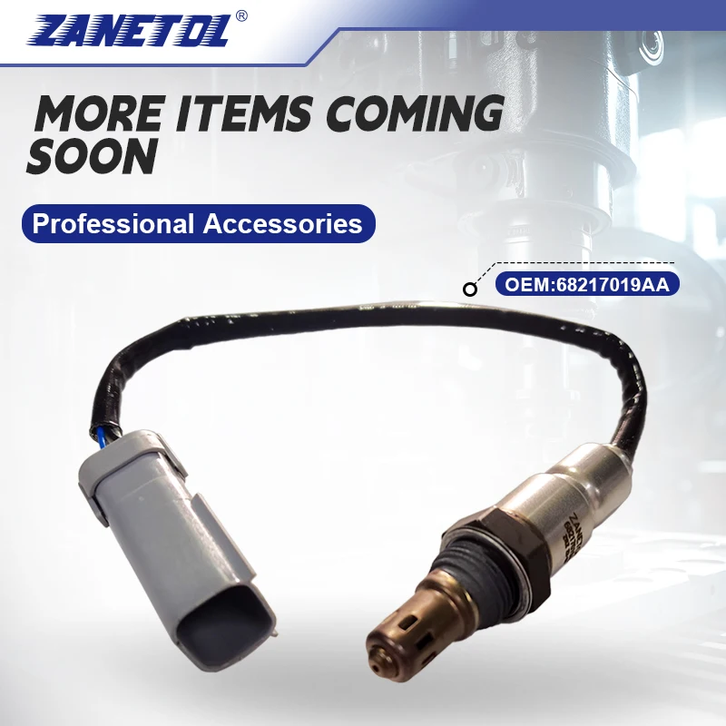 ZANETOL Oxygen (O2) Sensor Cars Accessories Interior Automotive for JEEP CHEROKEE 2019~2023 JEEP WRANGLER 2018~2023 68217019AA
ZANETOL Oxygen (O2) Sensor Cars Accessories Interior Automotive for JEEP CHEROKEE 2019~2023 JEEP WRANGLER 2018~2023 68217019AA