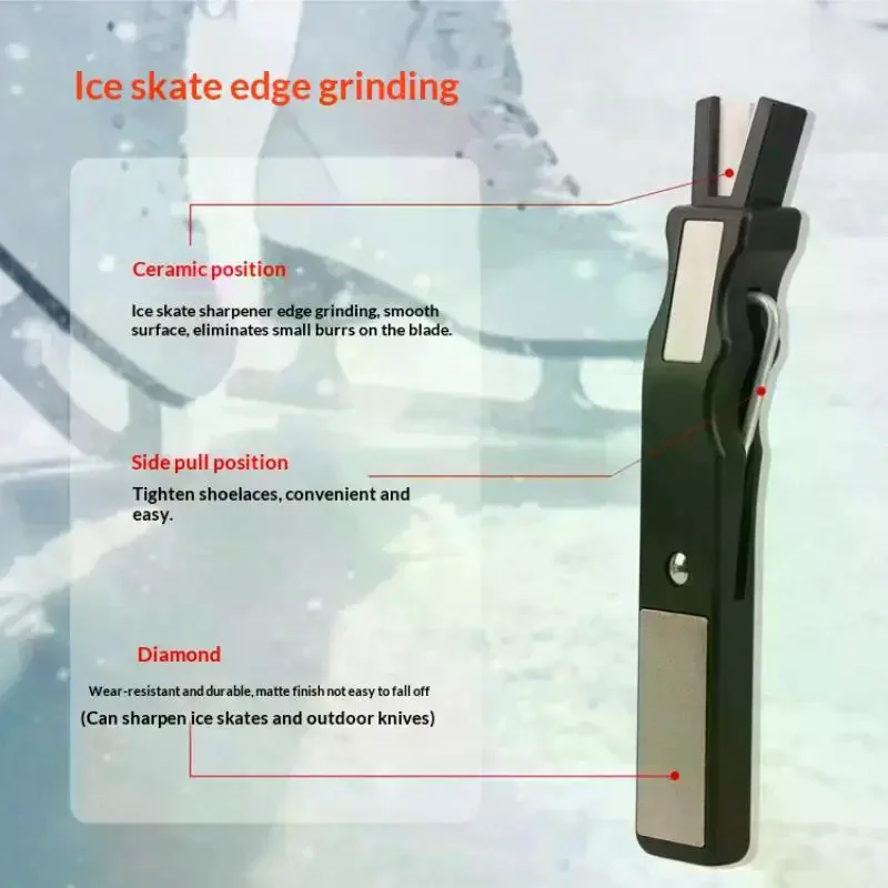 Portable For Ice Skates Blade Grinder Stone Knife Sharpener With Carrying Hook Maintenance Tool For Hockey Skates
Portable For Ice Skates Blade Grinder Stone Knife Sharpener With Carrying Hook Maintenance Tool For Hockey Skates