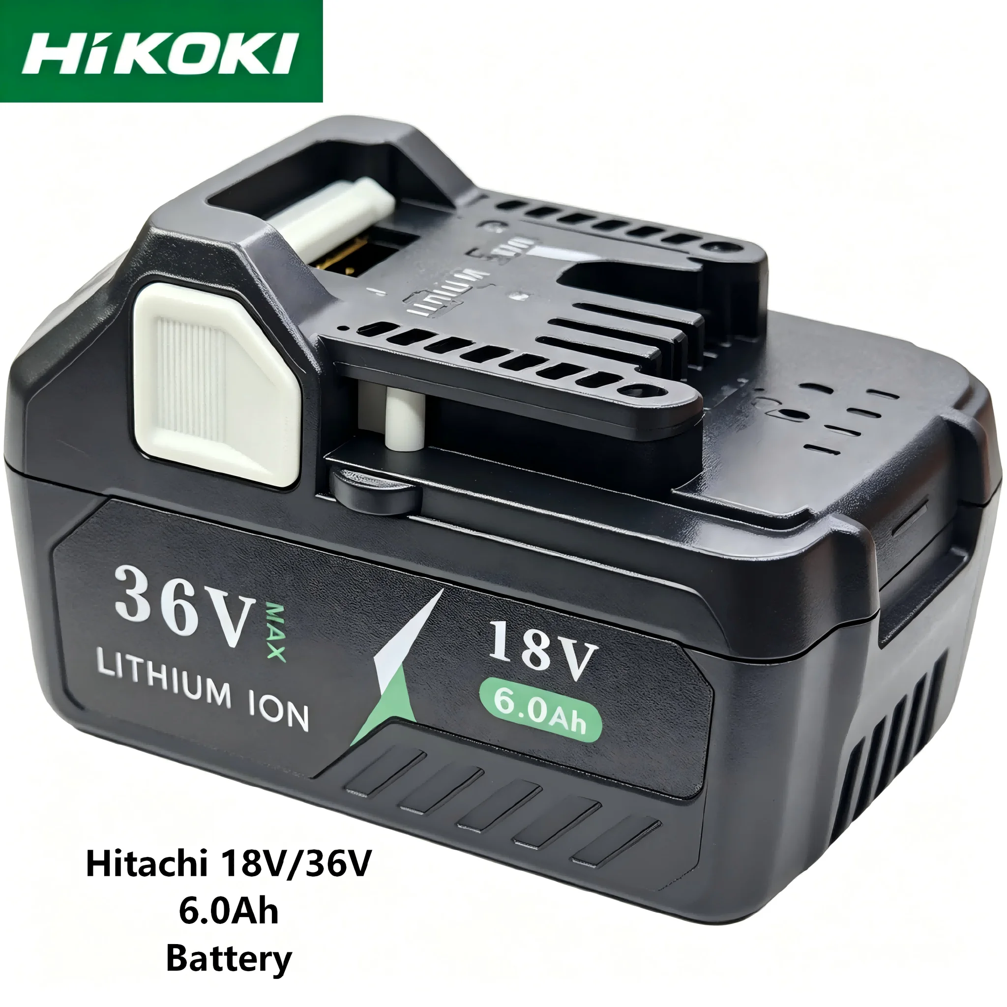 For HiKOKI Hitachi 18V/36V 6.0Ah Rechargeable Lithium-ion Replacement Battery BSL36A18 BSL1860 For Drill Saw Grinder Power Tools
For HiKOKI Hitachi 18V/36V 6.0Ah Rechargeable Lithium-ion Replacement Battery BSL36A18 BSL1860 For Drill Saw Grinder Power Tools