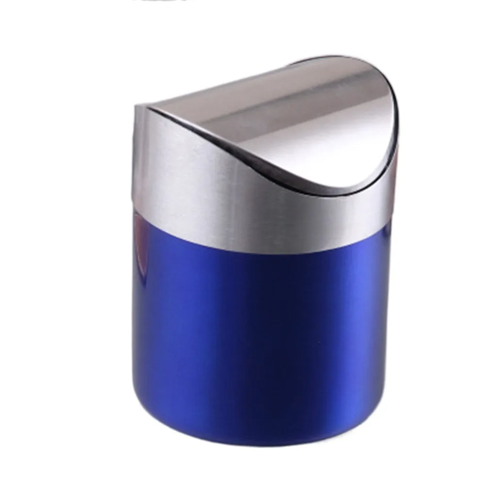 Stainless Steel Desktop Trash Can Rust-proof Dust-proof Mini Flip Trash Can Multi-use Simple Desktop Dumpster Dormitory
Stainless Steel Desktop Trash Can Rust-proof Dust-proof Mini Flip Trash Can Multi-use Simple Desktop Dumpster Dormitory