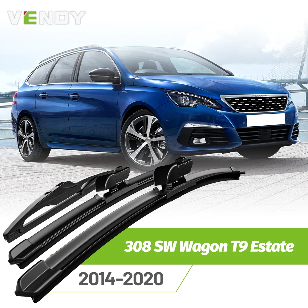 Front & Rear Wiper Blades Set For Peugeot 308 SW Wagon T9 Estate 2014-2020 Windshield Windscreen Window Rain Brushes 24"+18"+12"
Front & Rear Wiper Blades Set For Peugeot 308 SW Wagon T9 Estate 2014-2020 Windshield Windscreen Window Rain Brushes 24"+18"+12"
