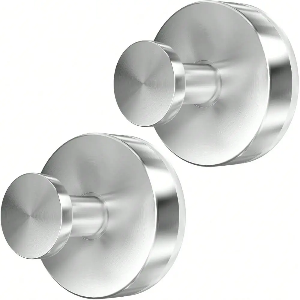 Cup Hooks For Shower, 2 PCS NoDrill Towel Holder For Bathrooms Wall, Glass Door, Mirror, Tiles, Kitchen, Hold Robe Wreath, Hang
Cup Hooks For Shower, 2 PCS NoDrill Towel Holder For Bathrooms Wall, Glass Door, Mirror, Tiles, Kitchen, Hold Robe Wreath, Hang