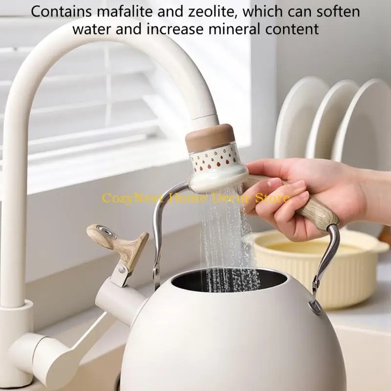 92MF Upgrades Faucet Water Filter Universal Kitchens Faucet Filter Easy to Use for Clean Drinking Water & Rusts Prevention
92MF Upgrades Faucet Water Filter Universal Kitchens Faucet Filter Easy to Use for Clean Drinking Water & Rusts Prevention