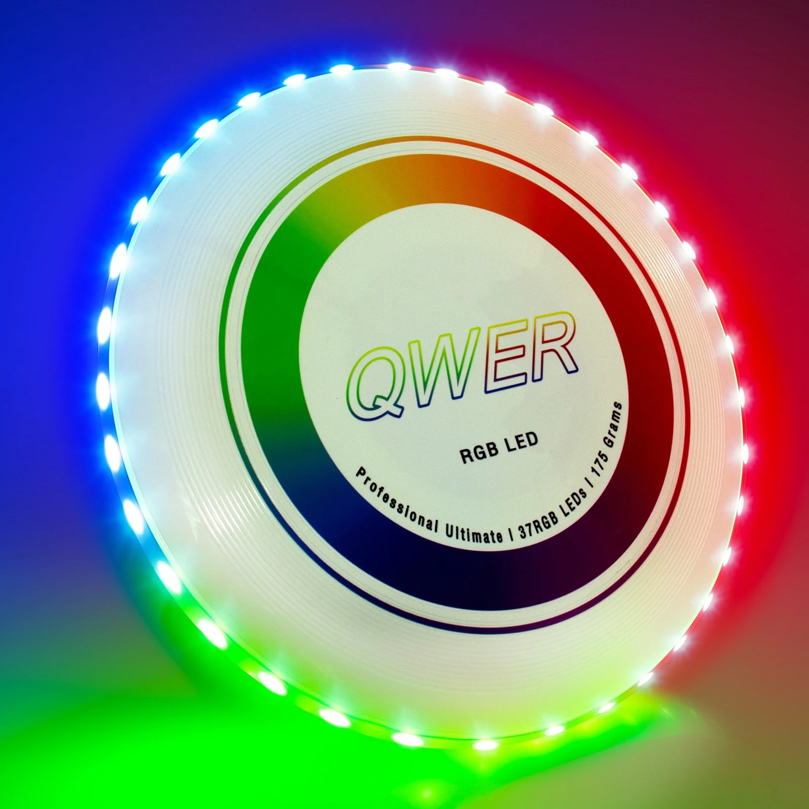 175g Rechargeable Flying Disc Smart Modes & Auto Light-Up Extremely Bright Color LEDs Perfect Birthday Gift
175g Rechargeable Flying Disc Smart Modes & Auto Light-Up Extremely Bright Color LEDs Perfect Birthday Gift