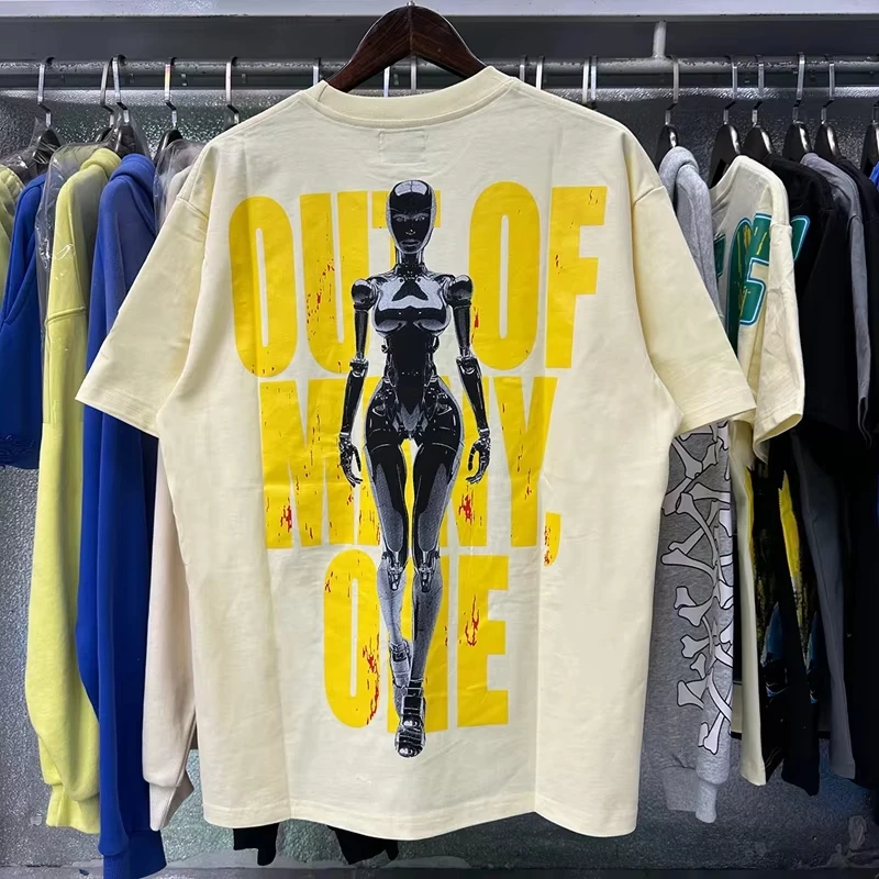 Godspeed Niche Trend Brand Technology Robot Printed Round Neck Summer Cotton High-quality Male and Female Lovers Short Sleeve
Godspeed Niche Trend Brand Technology Robot Printed Round Neck Summer Cotton High-quality Male and Female Lovers Short Sleeve