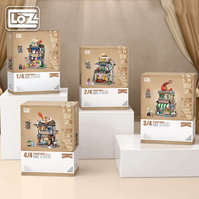 Loz Food Chengzhai Combination Street View Building Blocks Snack Bar Roast Meat Restaurant Food Stalls Rice Noodles
Loz Food Chengzhai Combination Street View Building Blocks Snack Bar Roast Meat Restaurant Food Stalls Rice Noodles