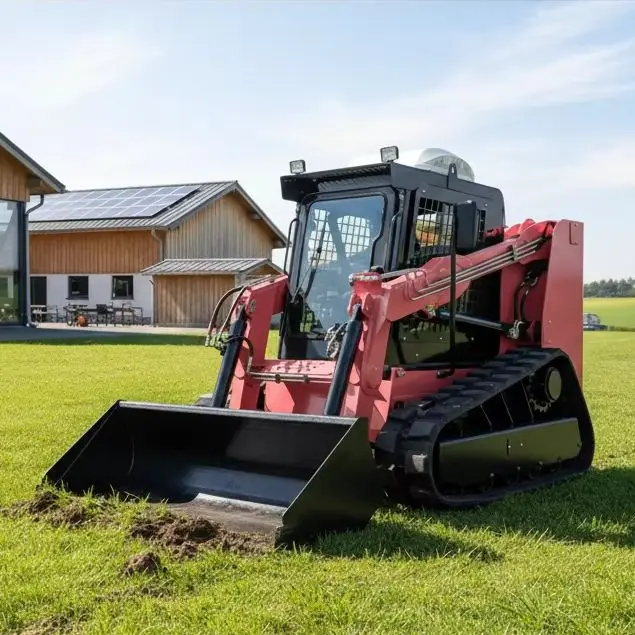 Custom Wheel Skid Steer Loader for Farm Material Handling CE Euro 5 Hydraulic Compact Loader Machine
Custom Wheel Skid Steer Loader for Farm Material Handling CE Euro 5 Hydraulic Compact Loader Machine