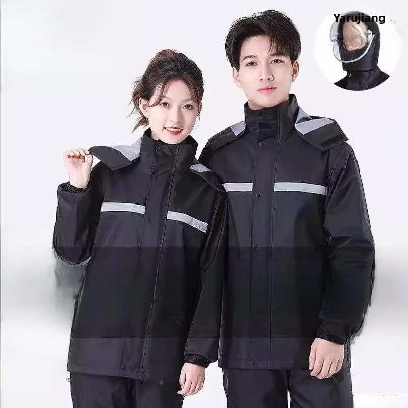 Waterproof Motorcycle Riding Raincoat Rain Pants Separate Double Layer Full Body Men's Tea Picking Construction Site Universal
Waterproof Motorcycle Riding Raincoat Rain Pants Separate Double Layer Full Body Men's Tea Picking Construction Site Universal