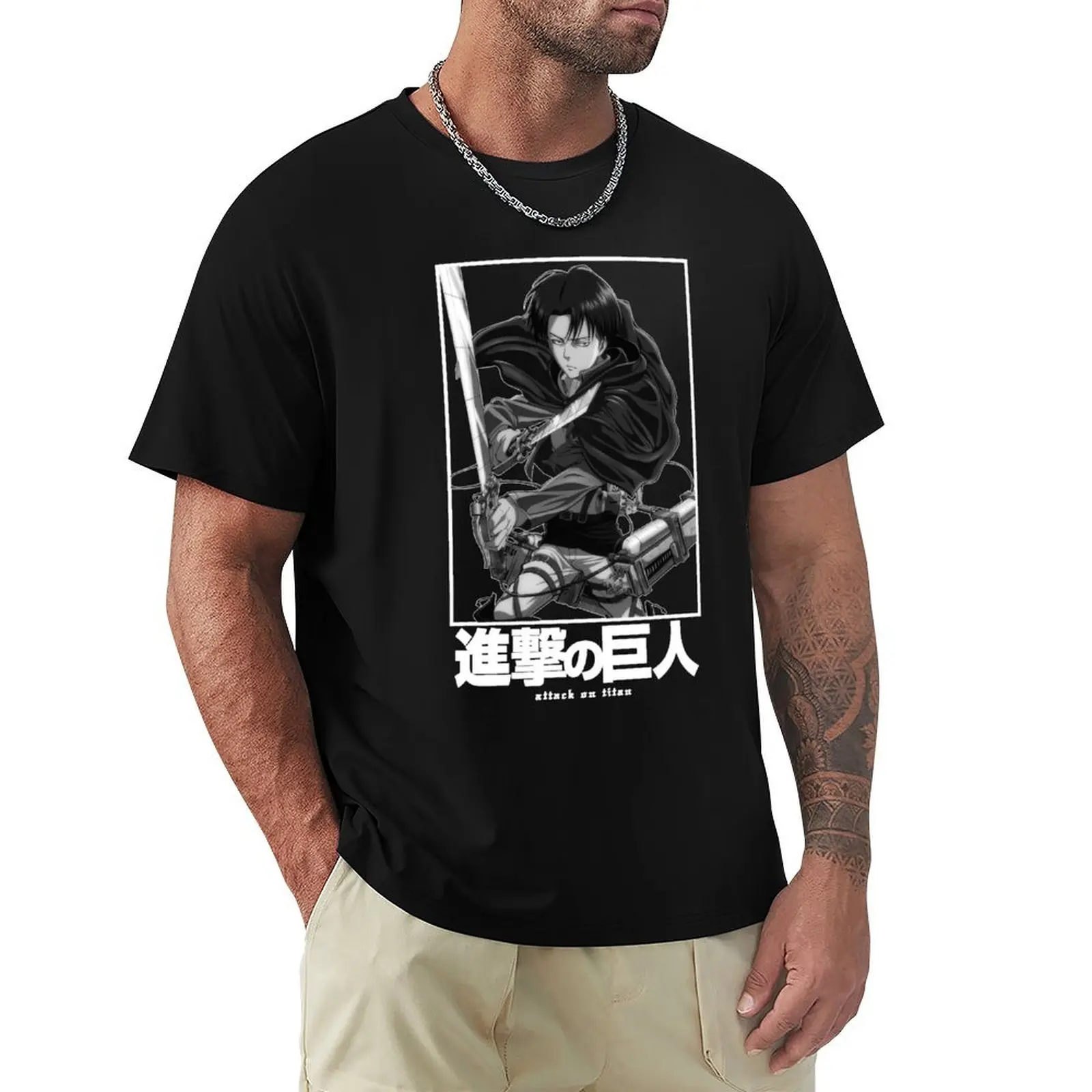 Captain Levi Attack On Itan In White Funny T-Shirt funny shirt cotton summer clothes plain t shirts men
Captain Levi Attack On Itan In White Funny T-Shirt funny shirt cotton summer clothes plain t shirts men