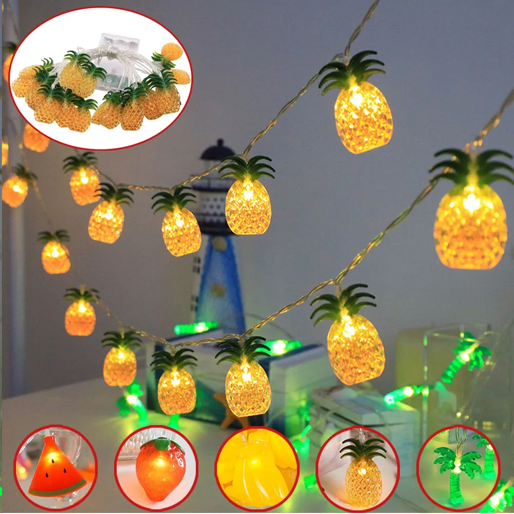 Tropical Fruit Light String Strawberry Watermelon Banana Orange Lemon Pineapple Tree LED Light Strings Kid Birthday Party Decor
Tropical Fruit Light String Strawberry Watermelon Banana Orange Lemon Pineapple Tree LED Light Strings Kid Birthday Party Decor