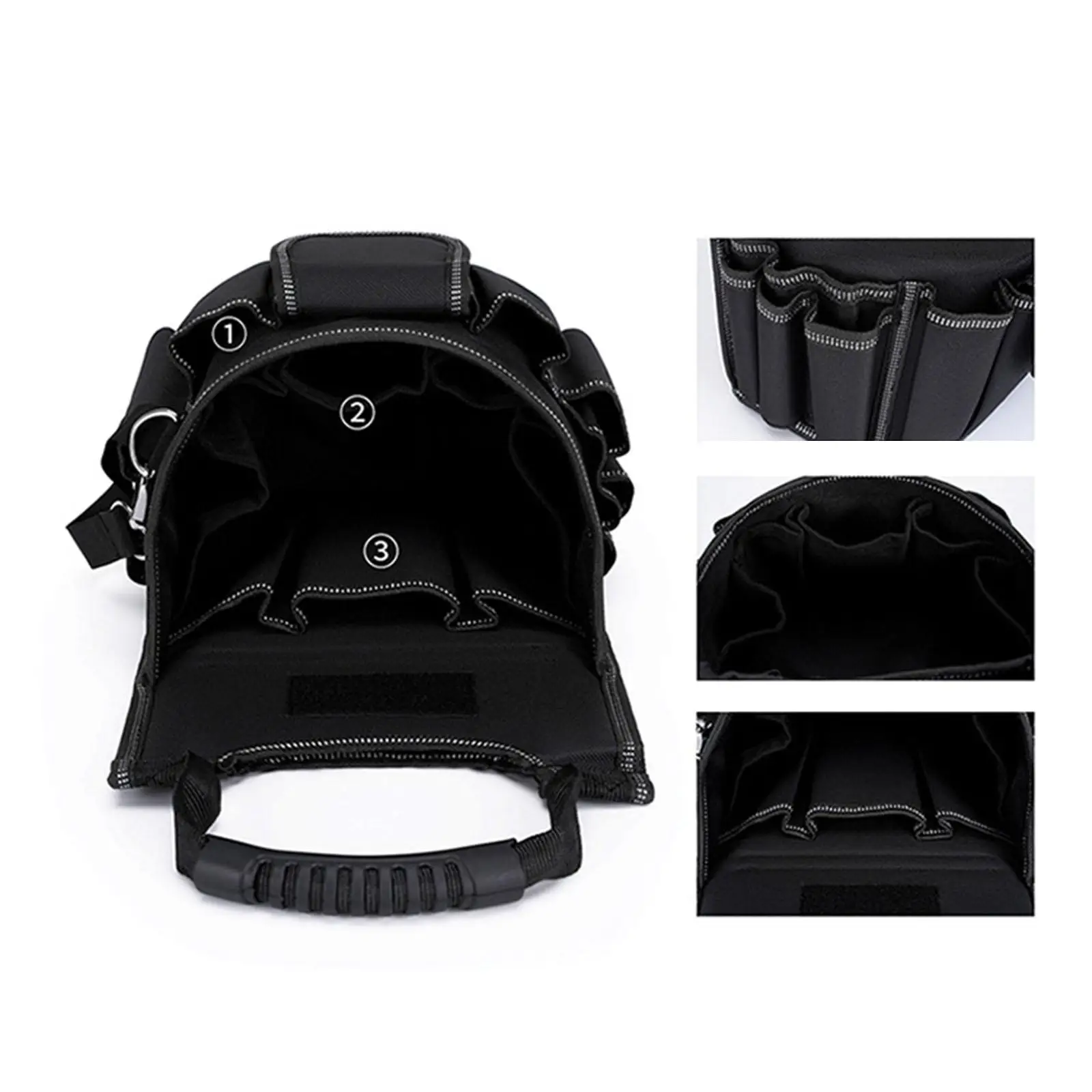 Multifunctional Portable Electrician Tool Pouch Large Capacity Tool Holder Waist Bag for Workshop Garage Work
Multifunctional Portable Electrician Tool Pouch Large Capacity Tool Holder Waist Bag for Workshop Garage Work