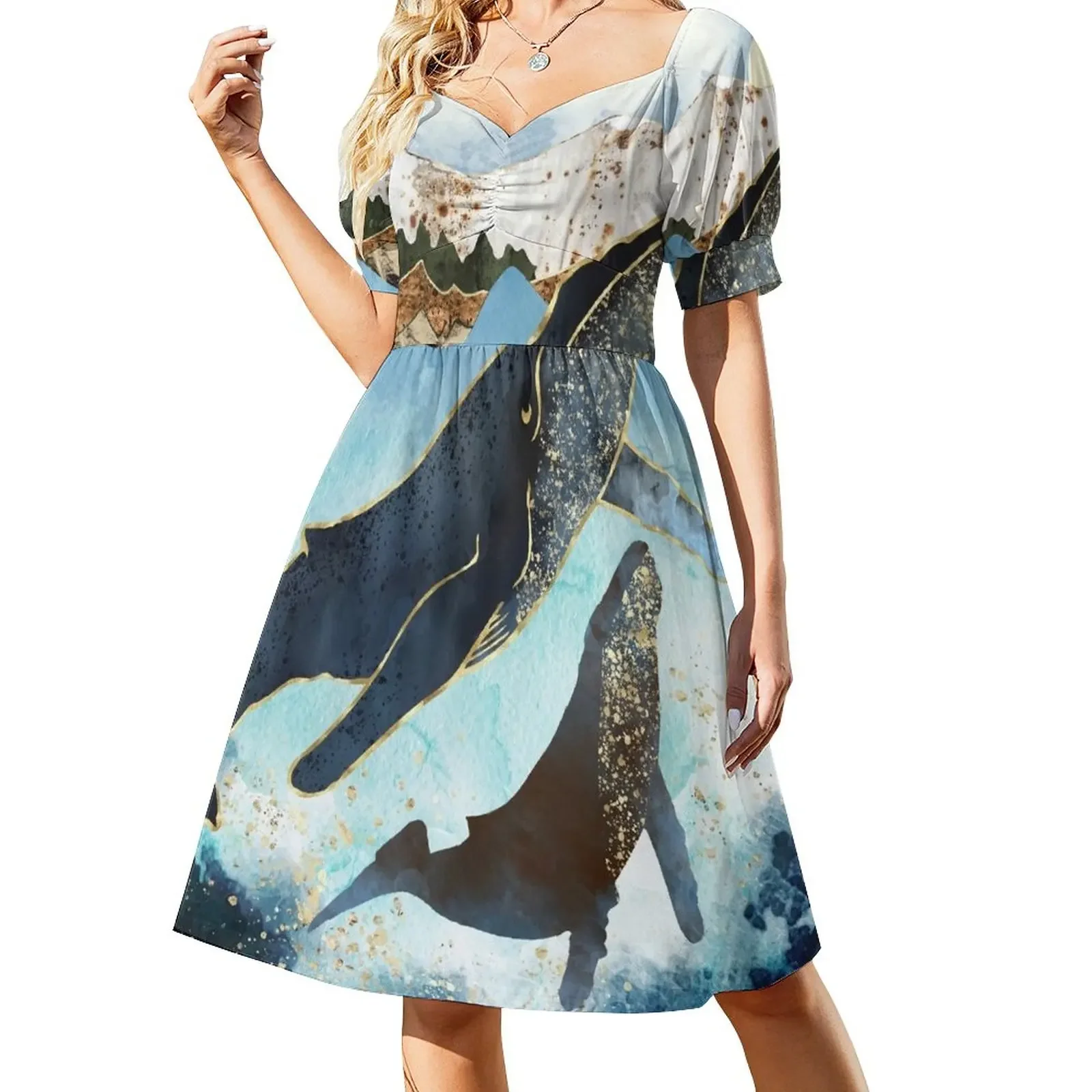 Bond V Short-Sleeved Dress Dance dresses dresses for womens Casual dresses clothes for women
Bond V Short-Sleeved Dress Dance dresses dresses for womens Casual dresses clothes for women