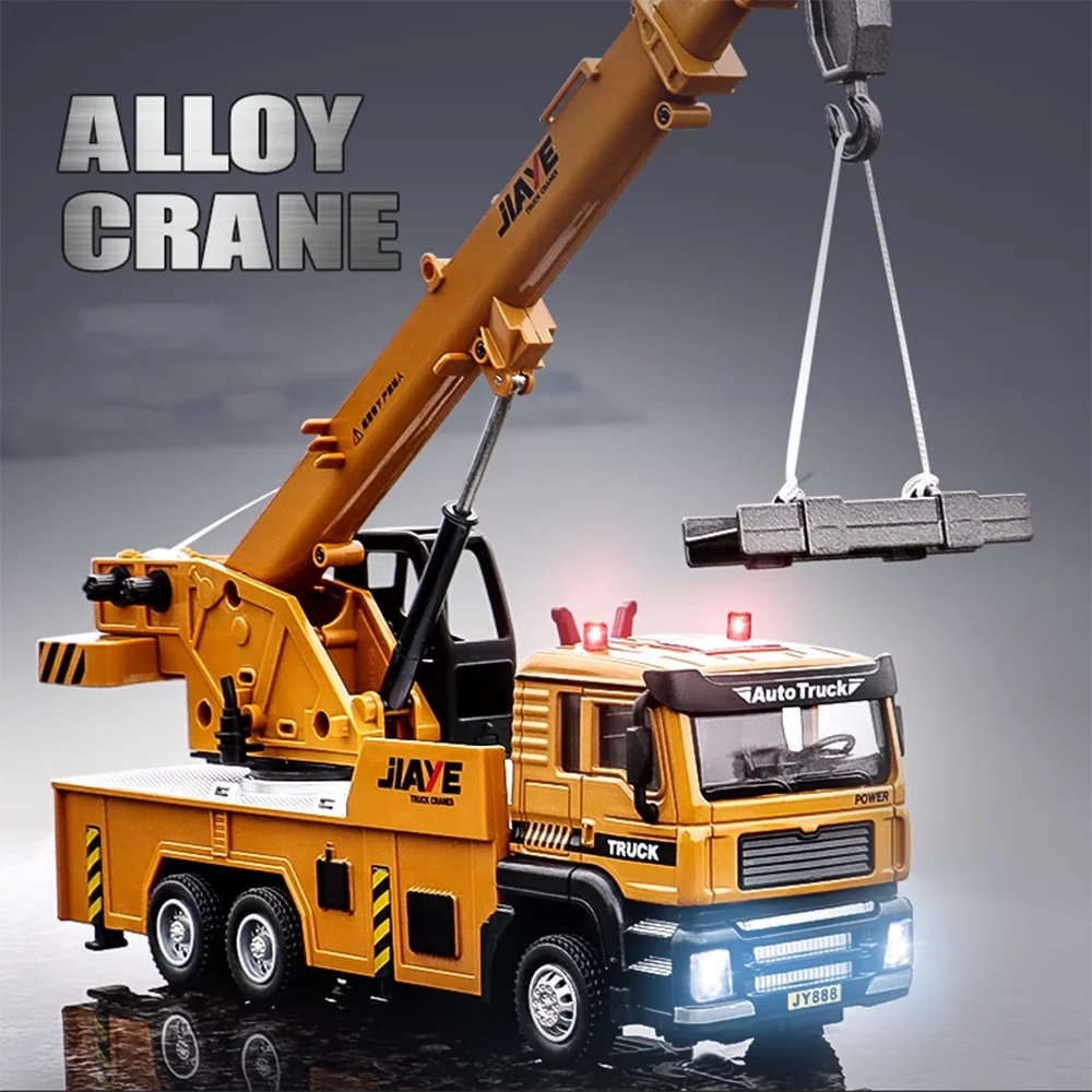 1/50 Scale Crane Engineering Car Model Toy Metal Vehicles Body Alloy Diecast Simulation Crane Rubber Tire Toys For Boys Gifts
1/50 Scale Crane Engineering Car Model Toy Metal Vehicles Body Alloy Diecast Simulation Crane Rubber Tire Toys For Boys Gifts