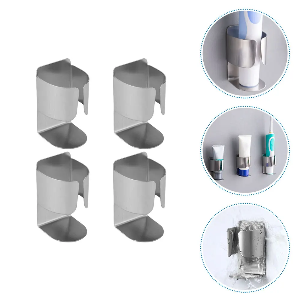 4 Pcs Electric Toothbrush Holder Stainless Steel Space Saving Bathroom Rack Storage Shelf Practical Decorative Safe Firm
4 Pcs Electric Toothbrush Holder Stainless Steel Space Saving Bathroom Rack Storage Shelf Practical Decorative Safe Firm
