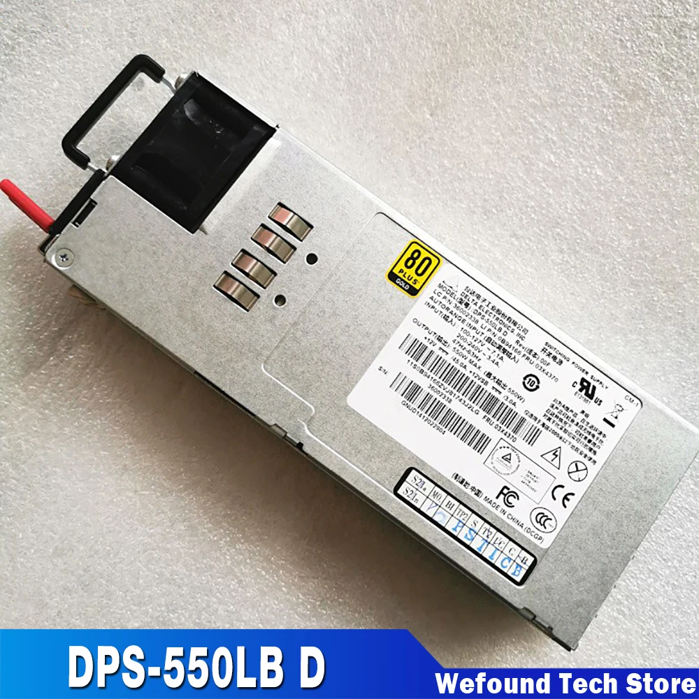For Power Supply For Delta RD540 640 630 DPS-550LB D 03X4370 36002338 550W Work Good
For Power Supply For Delta RD540 640 630 DPS-550LB D 03X4370 36002338 550W Work Good