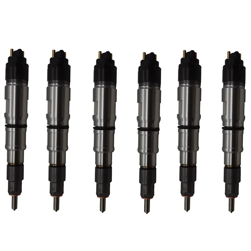6PCS Common Rail Fuel Injectors 0986435579 0445120030 0986435517 0445120218 For Bosch MAN TAG TGA TGS D2066
6PCS Common Rail Fuel Injectors 0986435579 0445120030 0986435517 0445120218 For Bosch MAN TAG TGA TGS D2066