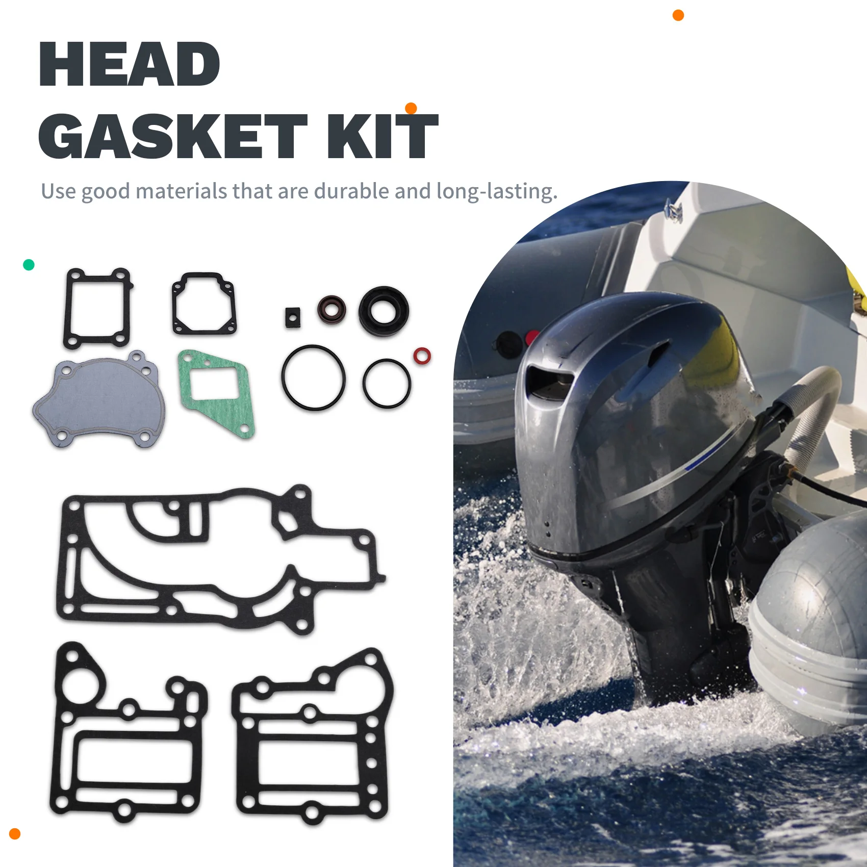 Комплект сменных прокладок для подвесного двигателя мощностью 4/5 л.с. 6E0-W0001-03-00 6E0-W0001-A3-00 6E0-W0001-C3
Комплект сменных прокладок для подвесного двигателя мощностью 4/5 л.с. 6E0-W0001-03-00 6E0-W0001-A3-00 6E0-W0001-C3