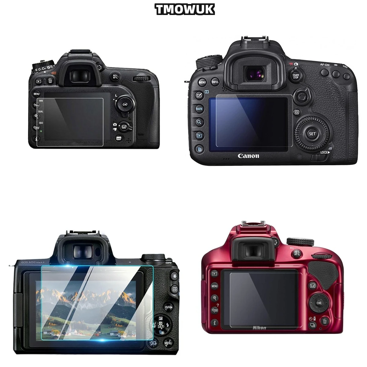 For Nikon D5300 D54 D5500 D5600 Durable Tempered Glass Camera Screen Protector Anti-Fingerprint
For Nikon D5300 D54 D5500 D5600 Durable Tempered Glass Camera Screen Protector Anti-Fingerprint