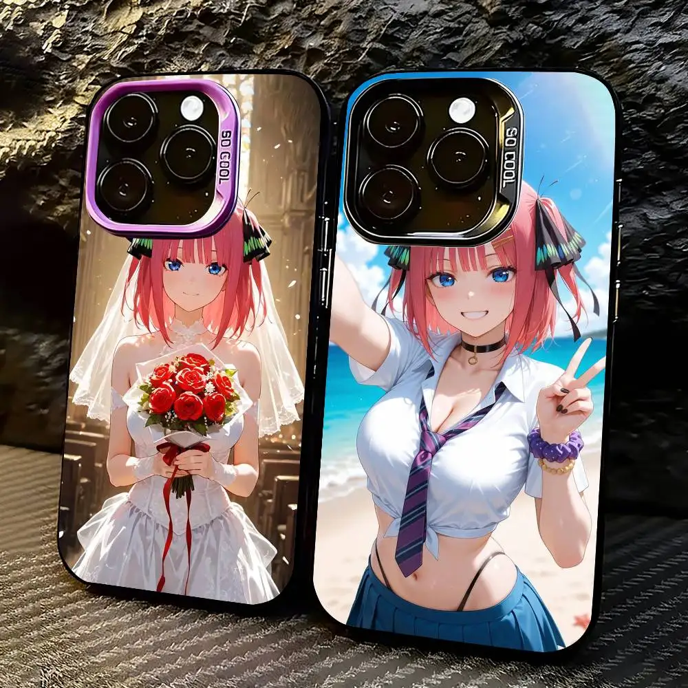 Nino Anime N-Nakano Phone Case For iPhone 17,16,15,14,13,12,11 Plus,Pro Max,XS,Colored Silver Plated Inside Cover
Nino Anime N-Nakano Phone Case For iPhone 17,16,15,14,13,12,11 Plus,Pro Max,XS,Colored Silver Plated Inside Cover