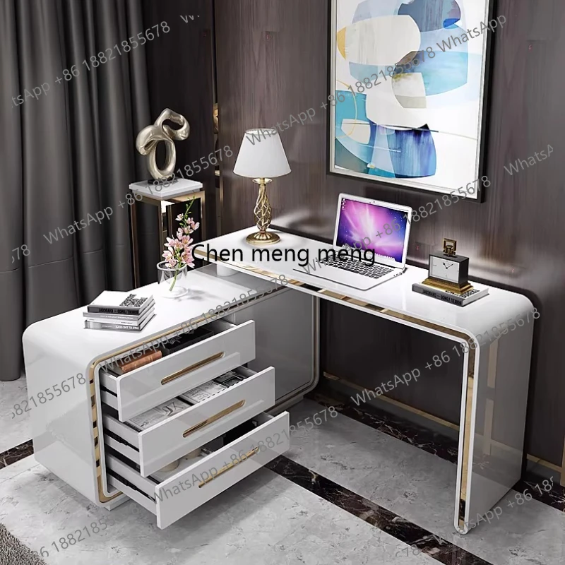 Light luxury minimalist modern Room desks computer desk room offices office desks and workstations l shaped desk study table
Light luxury minimalist modern Room desks computer desk room offices office desks and workstations l shaped desk study table