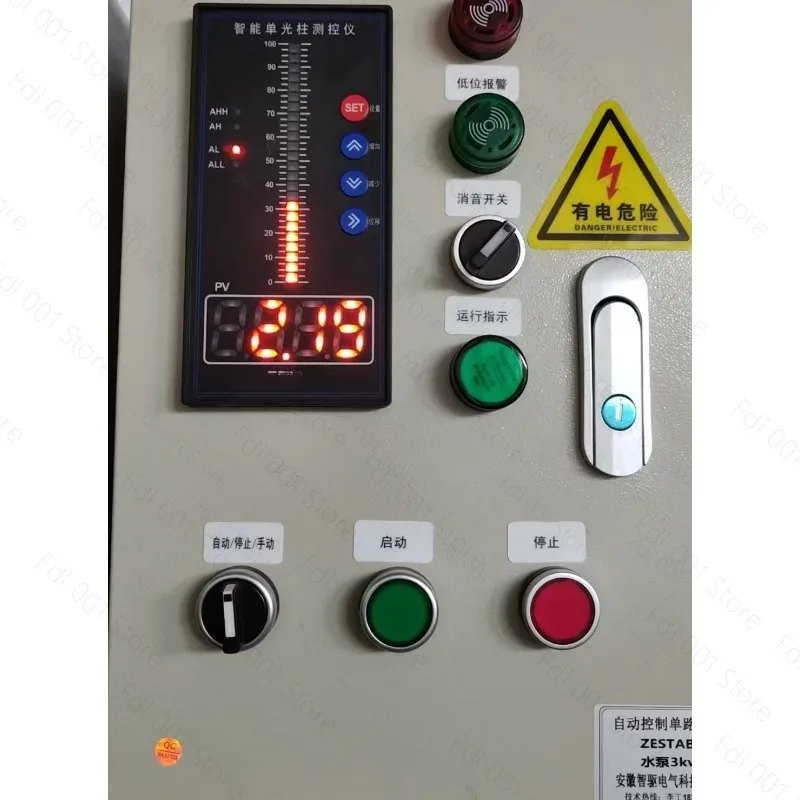 Automatic Water Level Controller 380V Liquid Level Sensor on 220V Water Tank Drainage and Replenishment
Automatic Water Level Controller 380V Liquid Level Sensor on 220V Water Tank Drainage and Replenishment