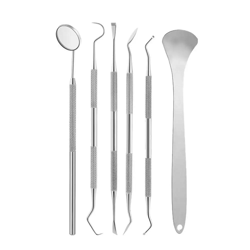 1pc Dental Stainless Steel Clean Tools Dentist Mirror Double Probe Sickle Hoe Sickle Scaler Tooth Care Tool
1pc Dental Stainless Steel Clean Tools Dentist Mirror Double Probe Sickle Hoe Sickle Scaler Tooth Care Tool