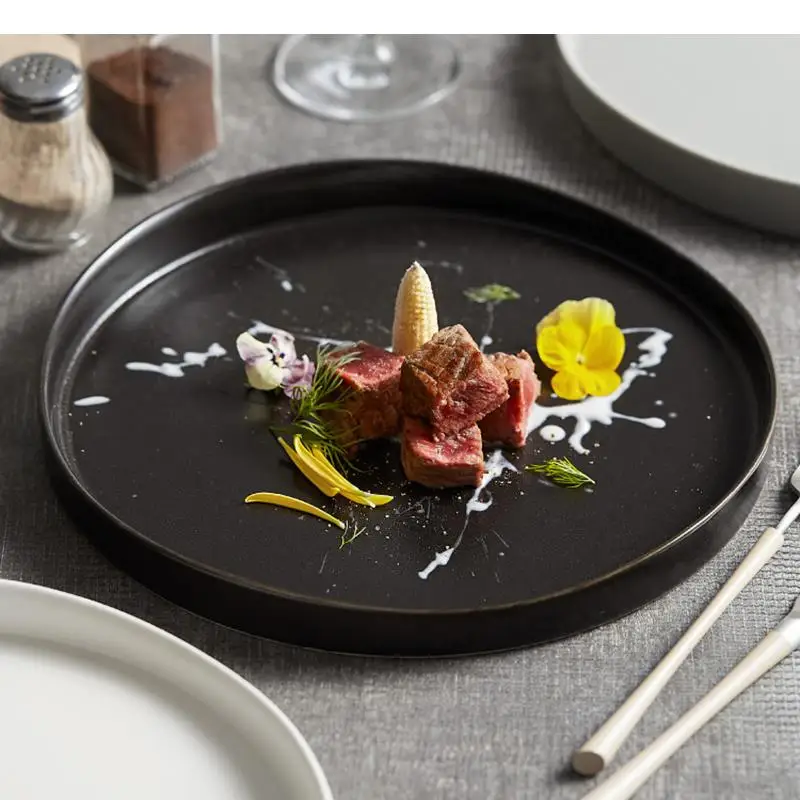 Irregular Shape Ceramic Pasta Steak Plate Cooking Dish Vegetable Restaurant Solid Color Tableware Snack Bread Dessert Tray
Irregular Shape Ceramic Pasta Steak Plate Cooking Dish Vegetable Restaurant Solid Color Tableware Snack Bread Dessert Tray