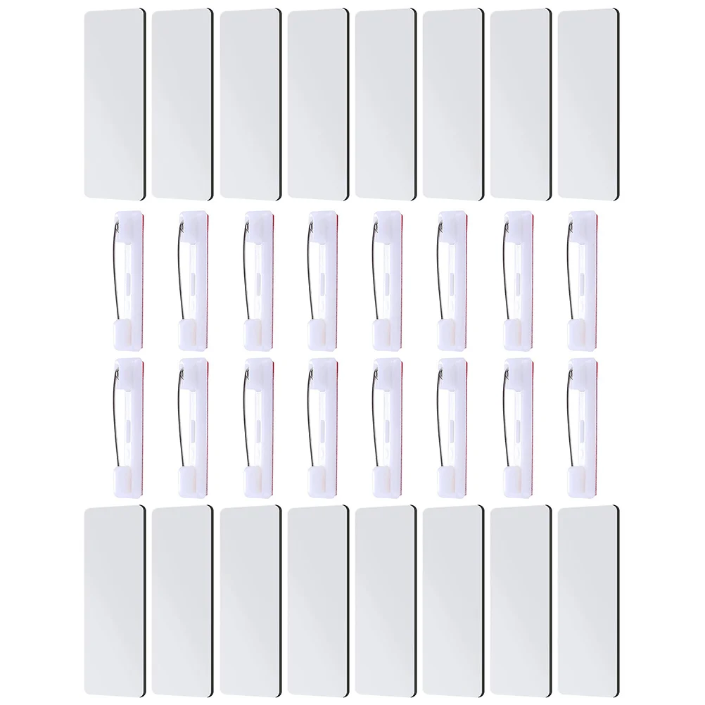 32pcs NameBadges SublimationBlanks PrintableTags IdentificationPin OfficeSchool Use DensityBoard Materials GamingCharacters
32pcs NameBadges SublimationBlanks PrintableTags IdentificationPin OfficeSchool Use DensityBoard Materials GamingCharacters