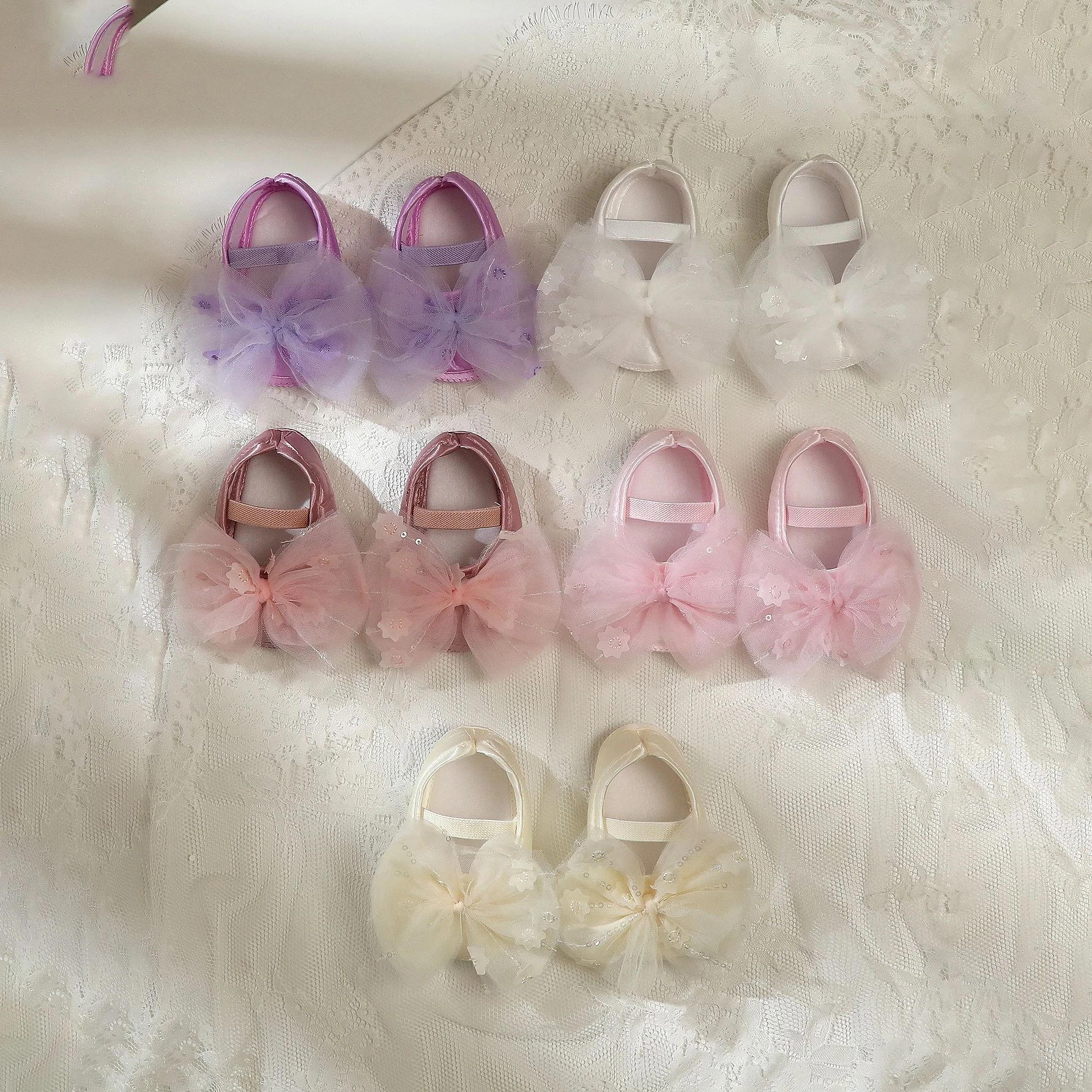 New 1Set Big Mesh Floral Bow Antiskid Baby Shoes Headband For Newborn Toddler Shoes Floor Socks Girls Princess Socks Headwear
New 1Set Big Mesh Floral Bow Antiskid Baby Shoes Headband For Newborn Toddler Shoes Floor Socks Girls Princess Socks Headwear