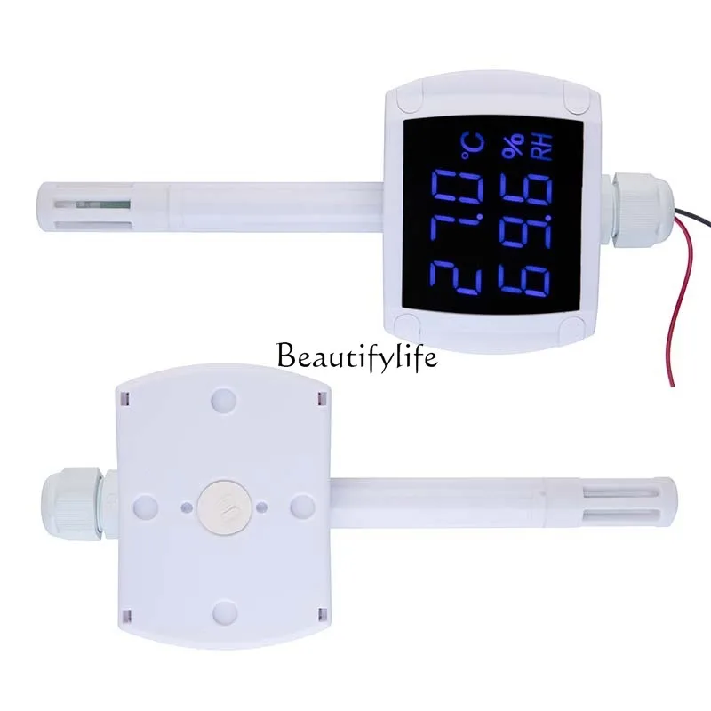 Temperature and humidity loosener Pipeline type industrial temperature transmitter Current type 4~ 20ma
Temperature and humidity loosener Pipeline type industrial temperature transmitter Current type 4~ 20ma