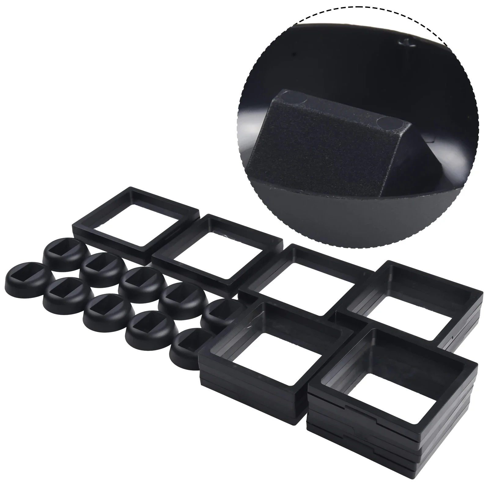 Coin Fram111111111111111111111111111111111111111111111111e Penny 110*110mm Decoration B11lack Plastic 3D Floating Display Holder
Coin Fram111111111111111111111111111111111111111111111111e Penny 110*110mm Decoration B11lack Plastic 3D Floating Display Holder