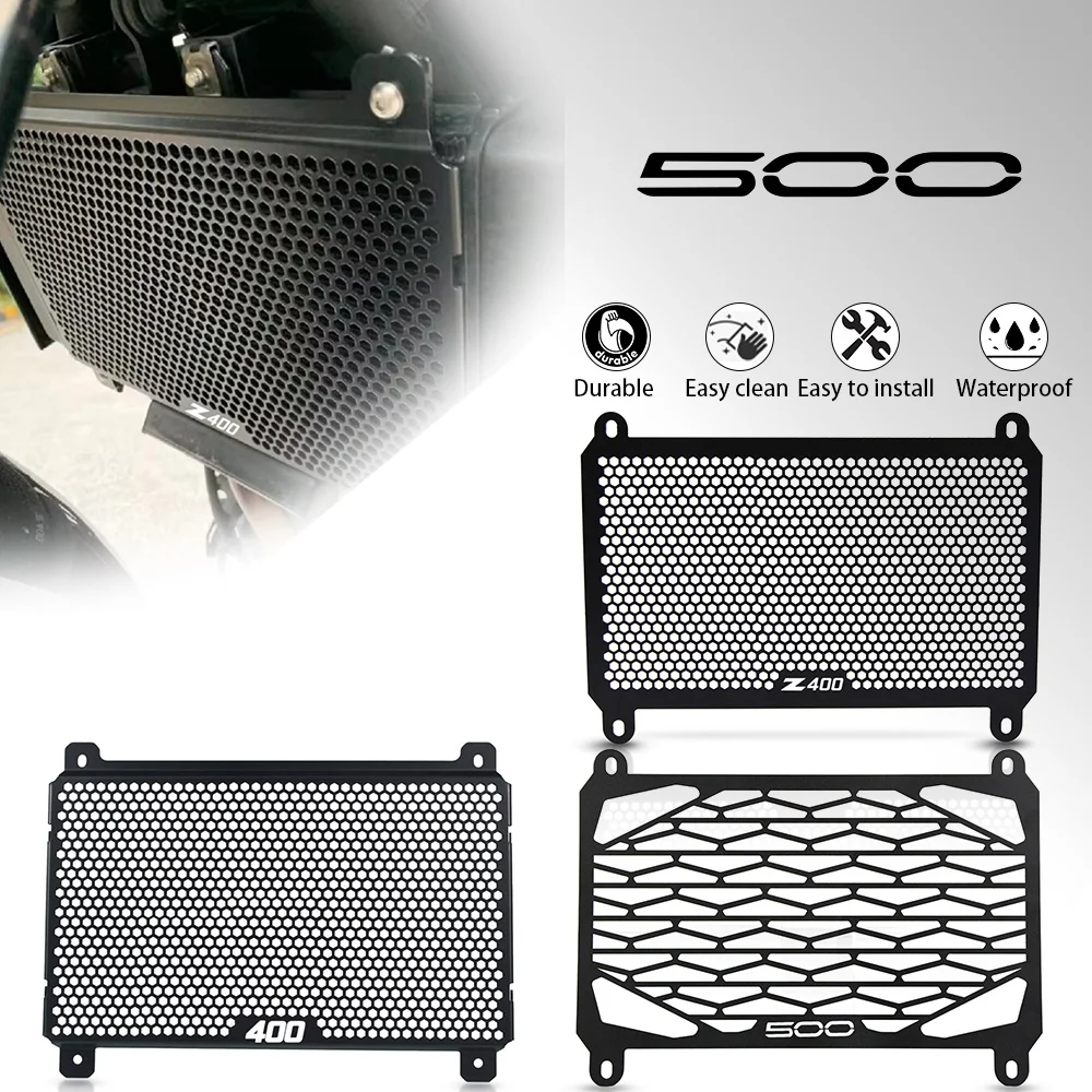 New 2024 2025 Ninja Z500 Motorcycle Radiator Grille Guard Protector Cover Protection For Kawasaki Eliminator Z 400 450 500 ABS
New 2024 2025 Ninja Z500 Motorcycle Radiator Grille Guard Protector Cover Protection For Kawasaki Eliminator Z 400 450 500 ABS