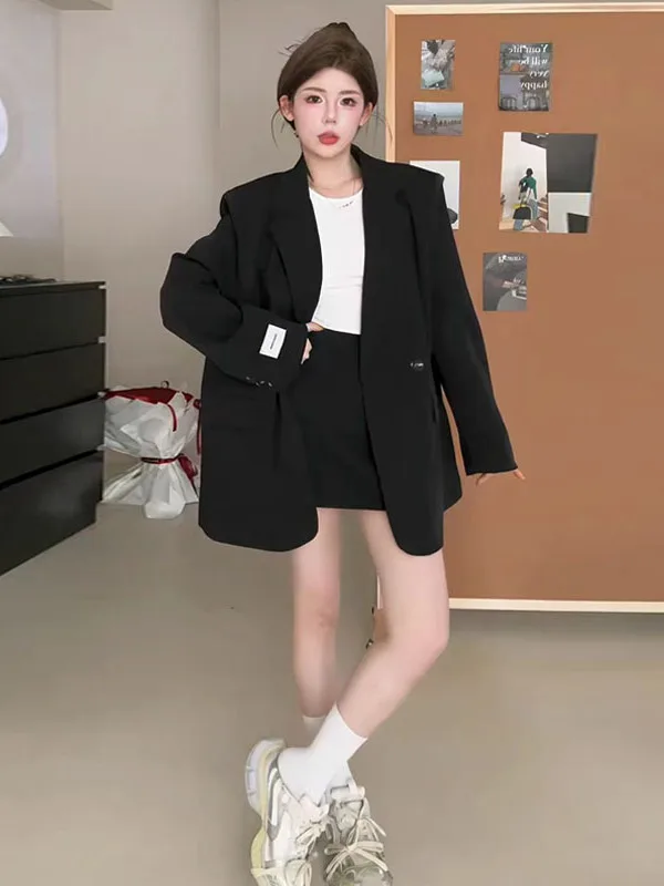 Korean Style Street Fashion Suit Set Women's 2025 New High-End Shape Short Skirt Two-Piece Set Commute Style Spring Collection
Korean Style Street Fashion Suit Set Women's 2025 New High-End Shape Short Skirt Two-Piece Set Commute Style Spring Collection