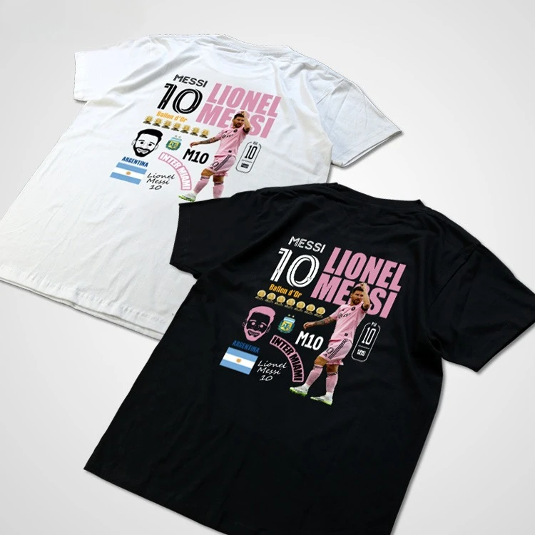 Summer Pure Cotton Trendy Brand High-quality Niche Retro Football Casual Printing Men's and Women's T-shirts
Summer Pure Cotton Trendy Brand High-quality Niche Retro Football Casual Printing Men's and Women's T-shirts