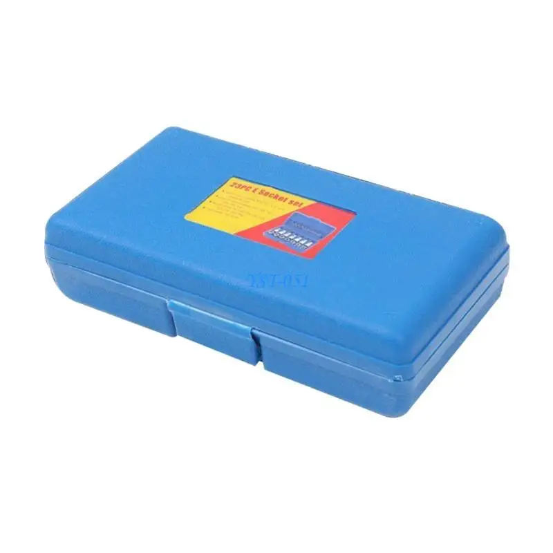 E15A 23 Pieces Bit Socket Set E Torx Socket Adapter Set Car Repair Automotive Tools for Lawn Equipment Machinery
E15A 23 Pieces Bit Socket Set E Torx Socket Adapter Set Car Repair Automotive Tools for Lawn Equipment Machinery