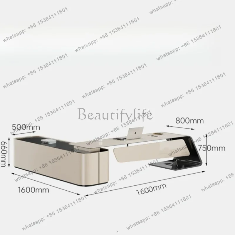 PJ Modern Luxury Executive Desk Side Cabinet Manager L-Shaped Boss Office Desk Baking
PJ Modern Luxury Executive Desk Side Cabinet Manager L-Shaped Boss Office Desk Baking